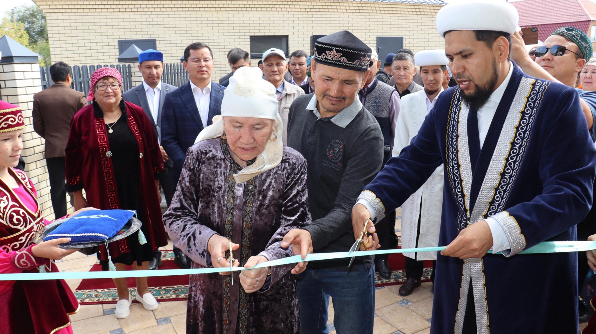 БҚО: Жаңа мешіт ашылды