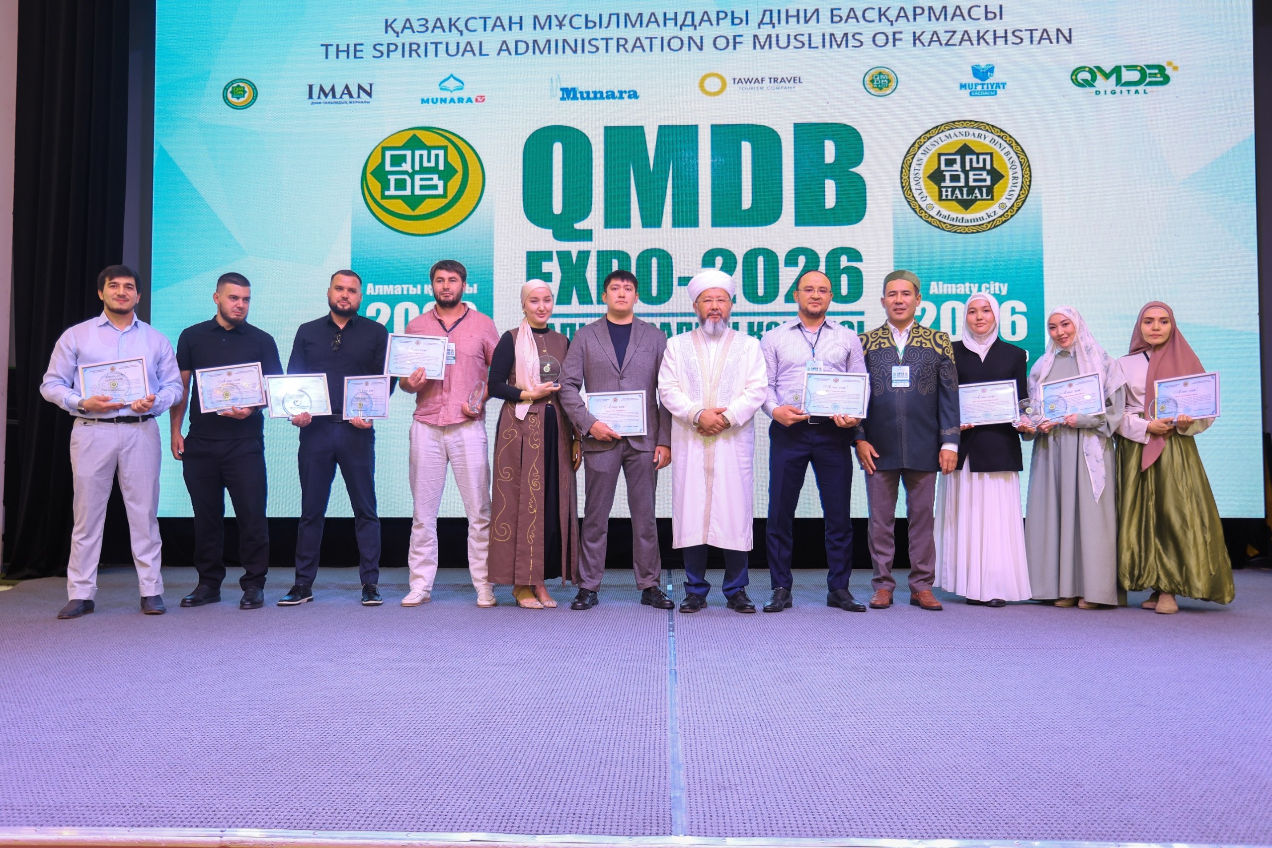 БАС МҮФТИ «QMDB EXPO-2026» КӨРМЕСІНДЕ ҮЗДІКТЕРДІ МАРАПАТТАДЫ