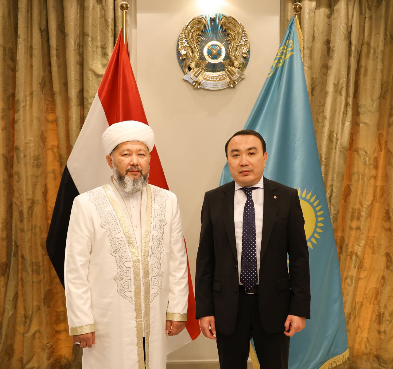 ҚМДБ ТӨРАҒАСЫ ҚАЗАҚСТАННЫҢ МЫСЫРДАҒЫ ЕЛШІСІМЕН КЕЗДЕСТІ