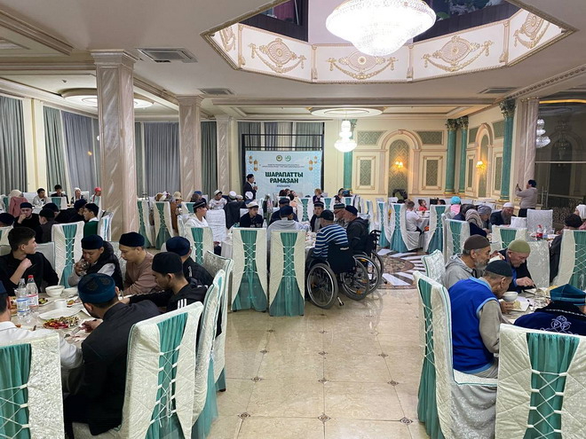 Алматы: «Шарапатты Рамазан» ауызашар дастарқаны жайылды