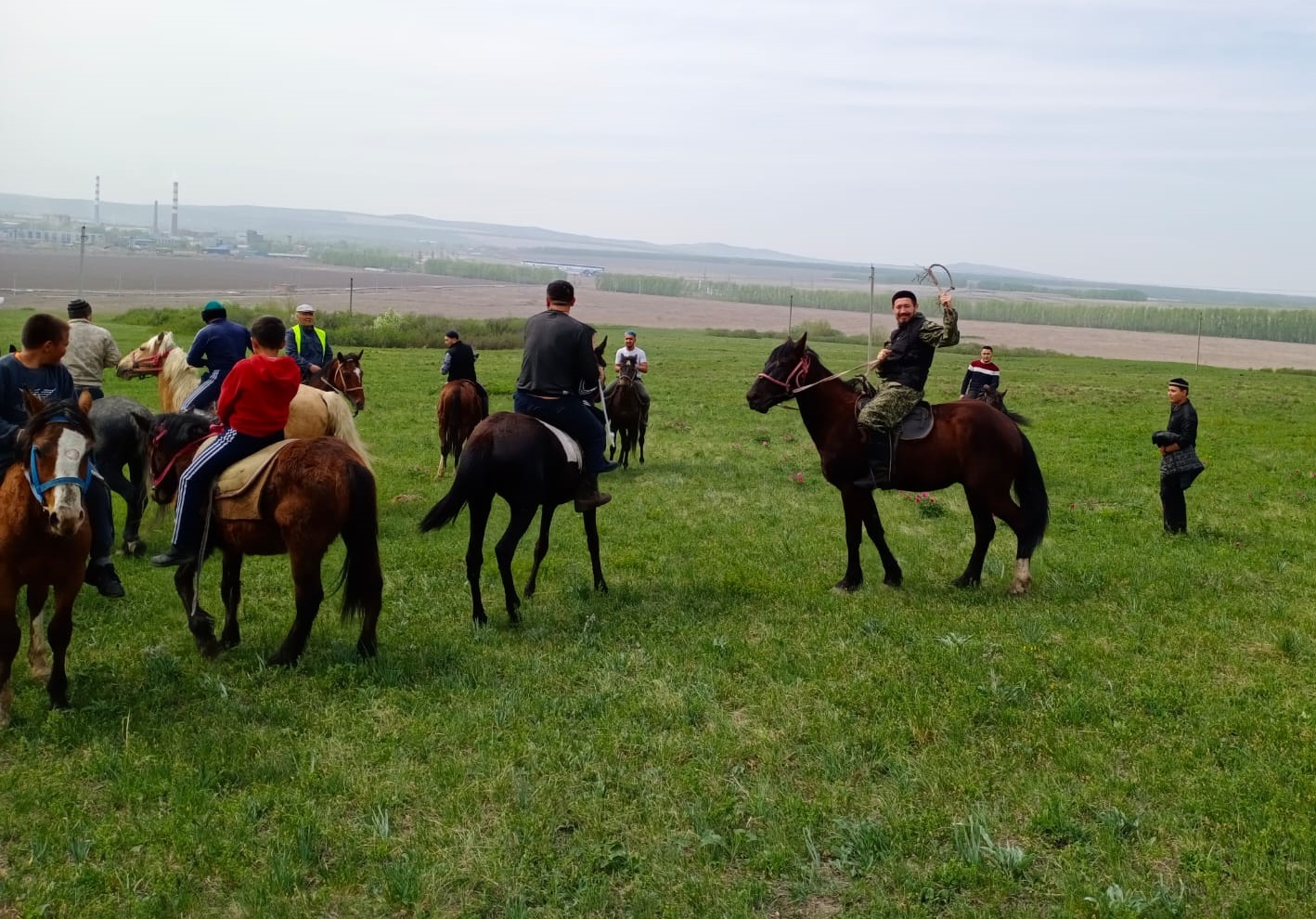 Өскеменде ат спорты ойындары өтті