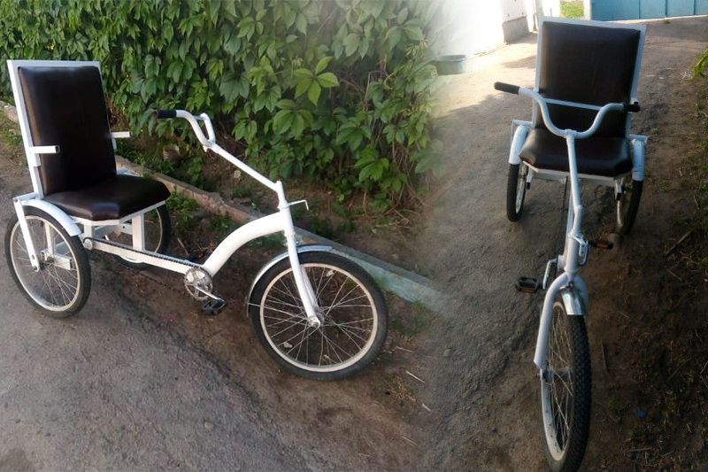 Жамбылдық өнертапқыш мүгедектерге ыңғайлы велосипед түрін жасады  