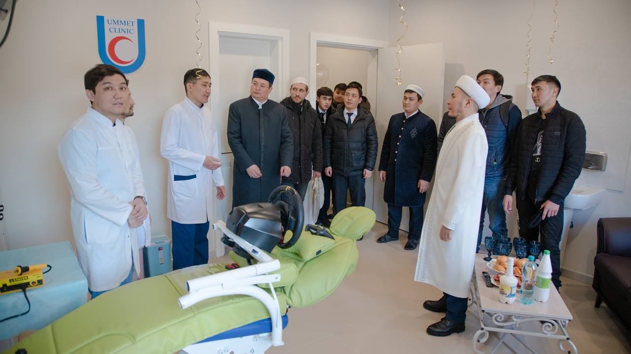 БАС МЕШІТТЕ МЕДИЦИНАЛЫҚ ОРТАЛЫҚ АШЫЛДЫ