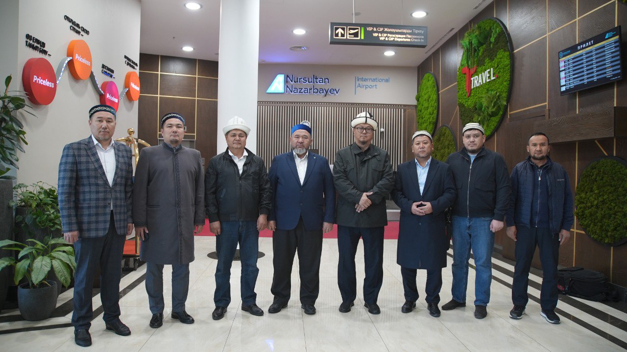 ҚАЗАҚСТАНҒА ҚЫРҒЫЗСТАН МҮФТИІ КЕЛДІ