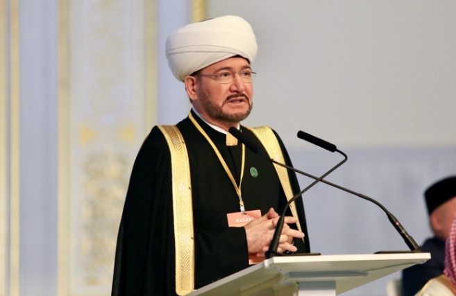 РЕСЕЙ ФЕДЕРАЦИЯСЫНЫҢ МҮФТИІ ҚҰРБАН АЙТПЕН ҚҰТТЫҚТАДЫ