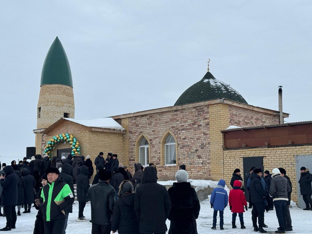 Павлодар: Айнакөл ауылында жаңа мешіт ашылды